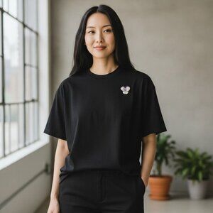 Charming Retro Mid-Century (1950s - 1960s) Purple White Pansy Brooch Pin